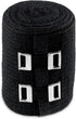 ACE 4 Inch Elastic Bandage with with Clips, Black, Great for Leg, Shoulder and More, 1 Count...