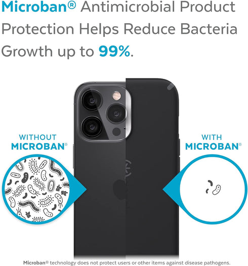 Speck iPhone 13 Pro Case - Drop Protection & Scratch Resistant with Dual Layer Protection & Slim Design Case for iPhone 13 Pro, CandyShell Pro, Bl...