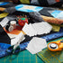 Paper Piecing for Quilting DIY Patchwork Sewing Crafts 300Pcs Paper Piecing Quilting Templates Quilting Patchwork Sewing Pattern Papers Quilting C...