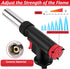 CORKAS Butane Torch Head, Professional Kitchen Cooking Torch with Adjustable Flame, Culinary & Grilling Blow Torch Lighter for Desserts, Creme Bru...