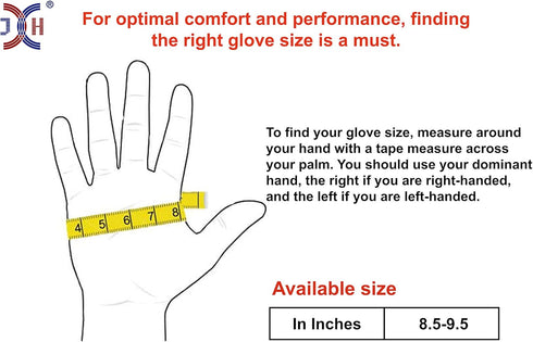 J H Heat Resistant Oven Glove:EN407 Certified 932 °F, 2 Layers Silicone Coating, Oven Mitts for Cooking, Kitchen, Fireplace,Camping, Grilling (Bla...