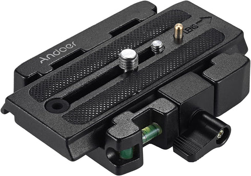 Andoer Quick Release Plate for Manfrotto 501 500Ah 701HDV 503HDV Q5 Head,Camera Tripod Quick Release Adapter...