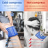 Gel Ice Packs for Injuries- Adjustable Wrap for Pain Relief Ice Pack+Heat Pack ? Non-Toxic Smooth Reusable, Support Rehabilitation, Flexible Thera...