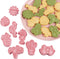 Cactus Cookie Cutter with Plunger Stamps,8 Piece Tropical Beach Themed Biscuit Cutter,3D Pineapple, Flamingo, Monstera Leaf and Palm Tree-Cracker ...