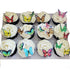34pcs Pre-Cut Edible Butterflies Wafer Paper,Easter Wedding Cake Cupcake...