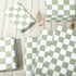Whaline 100 Sheets Checkered Tissue Paper Sage Green Gift Wrapping Paper Art Craft Paper for DIY Crafts Wedding Birthday Baby Shower Party Decorat...