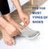 Gel Toe Corrector, 10 Pack of Toe Separators with 2 Loops, Big Toe Spacer for Bunion Pain and Overlapping Toe (FSA or HSA Eligible)...