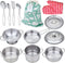 Play Pots and Pans Toys for Kids, Kitchen Playset Pretend Play Toys - Pretend Cookware Mini Stainless Steel Cooking Utensils Development Toys for ...