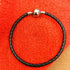 Leather Stainless Steel Chain Womens Bead Charm for Bracelets Men Girl Jewelry 18.8cm 7.4inches Daughter Mother Grandma Jewelry...
