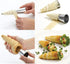 16Pcs Cream Horn Molds with Cleaning Brush, Stainless Steel Cone Roller Cannoli Forms Mold for Baking Cannoli Shell, Crispy Pastry for Christmas B...