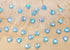 Tupalizy 100PCS Mini Acrylic Heart Beads 9mm AB Color Heart Charms for Jewelry Making Bracelets Necklaces Earrings Key Chains Accessories DIY Craf...