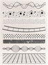 Waistlines Clear Stamps for Card Making Separator Lines Film Transparent Silicone Stamp DIY Scrapbooking Supplies Embossing Paper Card Album...