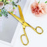 MultiBey Scissors Straight Recycled Stainless Steel 7" Copper Gold Multipurpose Fabric Leather Arts and Crafts Paper Shears Heavy Duty (Upgraded)...
