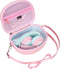 Mchoi Hard Case Suitable for Riwbox CT-7 Pink/for Jack CT-7S Cat Green 3.5mm/ for iClever IC-HS01 Bluetooth Wireless Over-Ear Headphones Headset f...