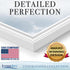 Icona Bay 8x10 Picture Frames (White, 6 Pack), Beautifully Detailed Molding, Contemporary Picture Frame Set, Wall Mount or Table Top, Inspirations...