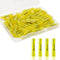 60PCS Heat Shrink Butt Connectors, Insulated Waterproof Butt Connectors 12-10 AWG, Tinned Copper Butt Connectors for Wiring, Marine, Automotive (Y...