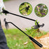 Weed Puller Tool, Premium Iron Steel Forged Weed Puller 4 Teeth Dual Purpose Weeder, Hand Weeder Tool for Gardening 2PCS (11.8 Inch)...