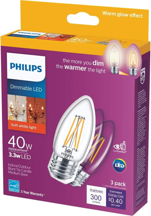 LED DIM B11 E26 SW 40W...