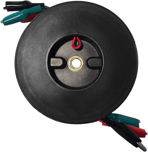 OCM - 3 Wire Retracteable Test Leads - 18 Gauge Electrical Copper Wire, Alligator Clips, Impact Resistant Case...
