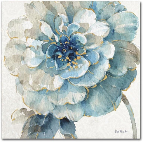 IndiGold Ornate Frame VII by Lisa Audit, 24x24-Inch Canvas Wall Art...