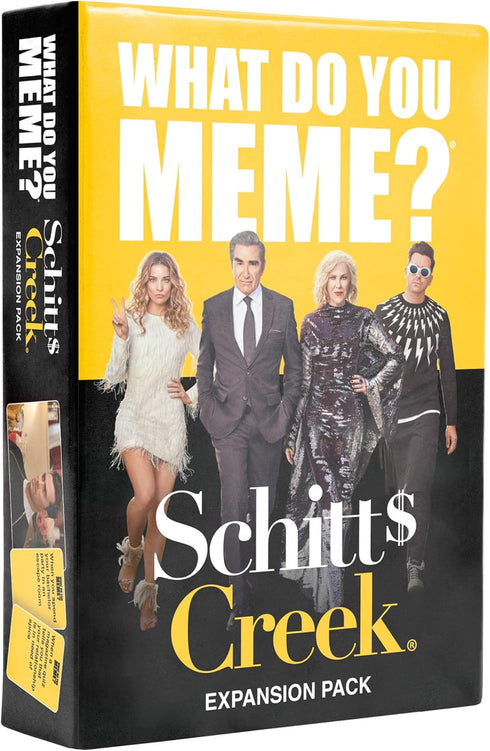 WHAT DO YOU MEME? Schitt's Creek Expansion Pack – Designed to be Added to Core Party Game...