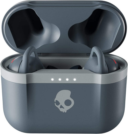 Skullcandy Indy Evo In-Ear Wireless Earbuds, 30 Hr Battery, Microphone, Works with iPhone Android and Bluetooth Devices - Grey...