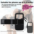 Phone Holder for Running, Walking, and Workout - Adjustable Arm Band Armband for iPhone and Cell Phones - Clear Crossbody Phone Pouch Purse with S...