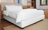 Box Spring Cover Queen Size - Jersey Knit & Stretchy Wrap Around 4 Sides Bed Skirt for Hotel & Home - Queen/Queen XL, White...