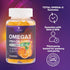 Omega 3 Gummies for Adults, Omega-3 Fish Oil Gummies for Heart Support, Omega 3 Supplement High Absorption DHA & EPA, Joint & Brain Support, Natur...