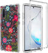 Case for Galaxy Note 10 5G, for Samsung Note 10 Clear Case for Girls, Soft TPU 360 Full Body Shockproof Hybrid Bumper Crystal Clear Phone Case Cov...