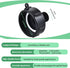 275-330 Gallon IBC Tote Adapter, 2" Fine Thread to 3/4" Male Thread, Food Grade Drain Adapter for Garden Hose Connection...