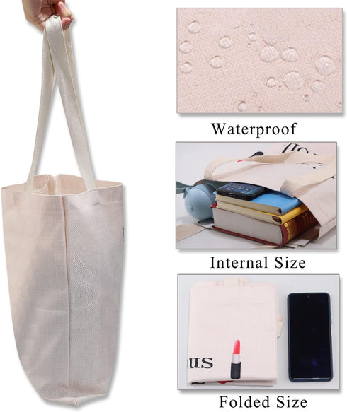 BDPWSS Sewing Gift For Women Sewing Lover Gift Crafting Is My Superpower Sewing Tote Bag Sewing Machine Crafting Lover Gift...
