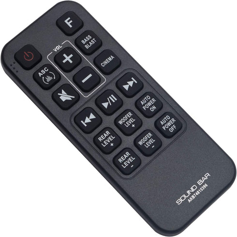 Soundbar AKB74815396 Replace Remote Compatible with LG Soundbar Player LASC47 SJ4Y SJ4YS DJ4Y-S DJ4YS LASC58R SJ4R SH4Y...