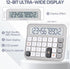 Standard Function Desktop Calculator,Powered by Batteries(Included),12 Digit Large LCD Display,Big Buttons Easy to Press,Automatic Sleep,for Offic...