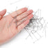 300 Pcs 1.6 Inch 304 Stainless Steel Open Eye Pins Headpins for Jewelry Necklace Making, (Silver)...