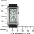 Peugeot Vintage Contoured Doctors Style Watch with Leather Band...