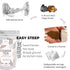 Chaga Tea - 100% Wild Chaga Mushrooms with Bergenia - 30 Unbleached Tea Bags - from Wild Siberian Lake - Hand-Picked by Baikal Tea...