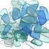 Jetec Sea Glass for Crafts Seaglass Pieces Decor Flat Frosted Sea Glass Vase Filler Crushed for Beach Wedding Party Decor Home Aquarium DIY Art Cr...