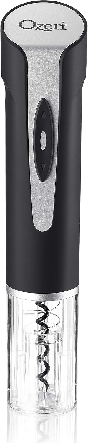Ozeri Prestige II Cordless Electric Wine Bottle Opener with Foil Cutter...