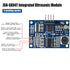 3pcs JSN-SR04T Ultrasonic Distance Sensor,Measuring Ranging Transducer Module Ultrasonic Module 5V DC Waterproof Measuring Transducer Module with ...