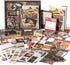 PRSTINCOL Vintage Brown Scrapbooking Kit,Scrapbook Supplies Kit for Junk Journal, Bullet A6 Grid Notebook DIY Scrapbook Birthday Craft Gift...