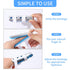Finger Splint, 3PCS Finger Brace Joint Stabilizer for Broken Finger Straightening Arthritis Knuckle Immobilization with Soft Foam and Ventilation ...