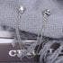 2pcs Double Chain Brooch Gold Silver Gothic Rivet Head Chain Shirt Backpack Scarf Pendant Chain Accessories...
