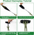 10&12&15 Pcs Parachute Toy, Camo Parachute Men Toy Tangle Free Throwing Hand Throw Outdoor Flying Gifts Paratrooper Toy No Battery nor Assembly Re...