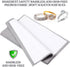 8 Pieces Large Jewelry Polishing Cloth Set Cleaning Cloths Silver Polishing Cleaning for Gold Silver Platinum Jewelry Coins Watches Silverware, 11...