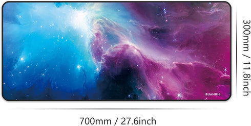 Gaming Mouse Pad, Extended Mouse Pad Large Mouse Pad with Anti-Slip Rubber Base and Durable Stitched Edges, Ultra Thick 3mm, XL Gaming Mouse Pad K...