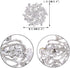 EVER FAITH Wedding Corsage Jewelry Austrian Crystal Elegant Flower Wreath Brooch Pin for Women...