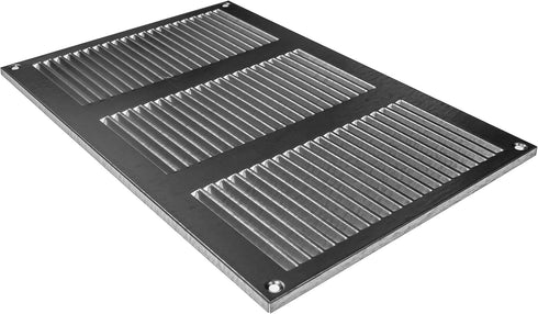 Vent Systems 12'' x 8'' Inch Galvanized Air Vent Cover Metal Air Return Grill with Built in Pest Guard Screen HVAC Vent Cover for Home Improvement...
