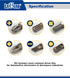 51-Piece Screwdriver Bit Set with Quick Released Magnetic Impact Bit Holder - Includes Phillips, Hex, Star, Square, Slotted, Pozi, Multi-Size Scre...