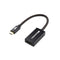 Cable Matters Braided Aluminum USB C to HDMI Adapter, Support 4K 60Hz, 2K 144Hz and HDR (HDMI to USB C Adapter) in Matte Black for iPhone 15, 15 P...